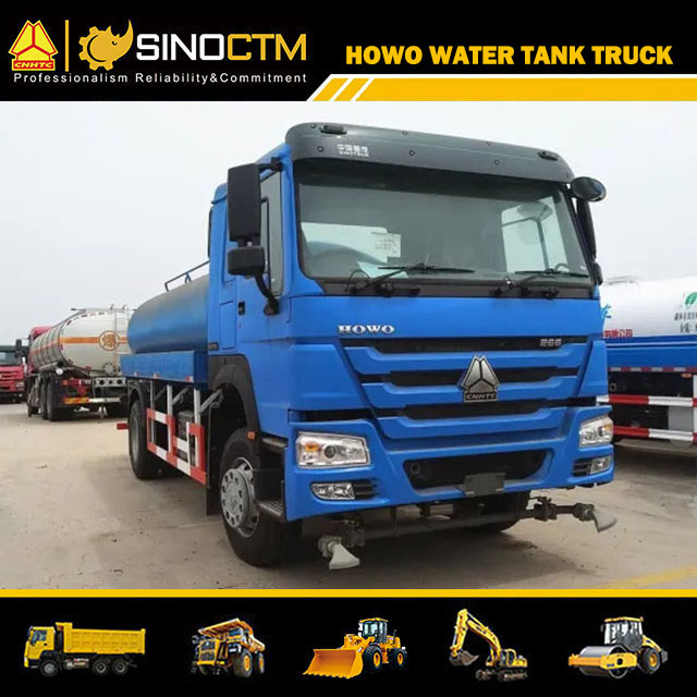SINOTRUK HOWO 4X2 Water Tank Truck 14cbm