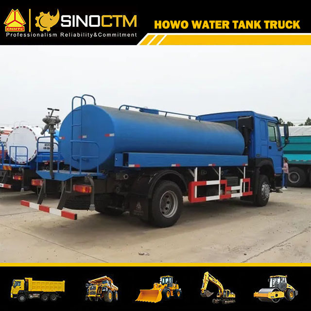 SINOTRUK HOWO 4X2 Water Tank Truck 14cbm