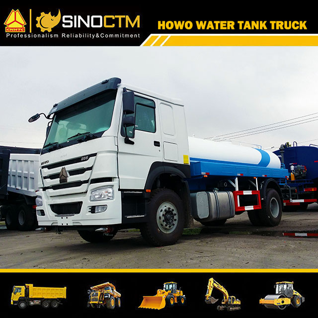 SINOTRUK HOWO Water Tank Truck 12cbm 300hp