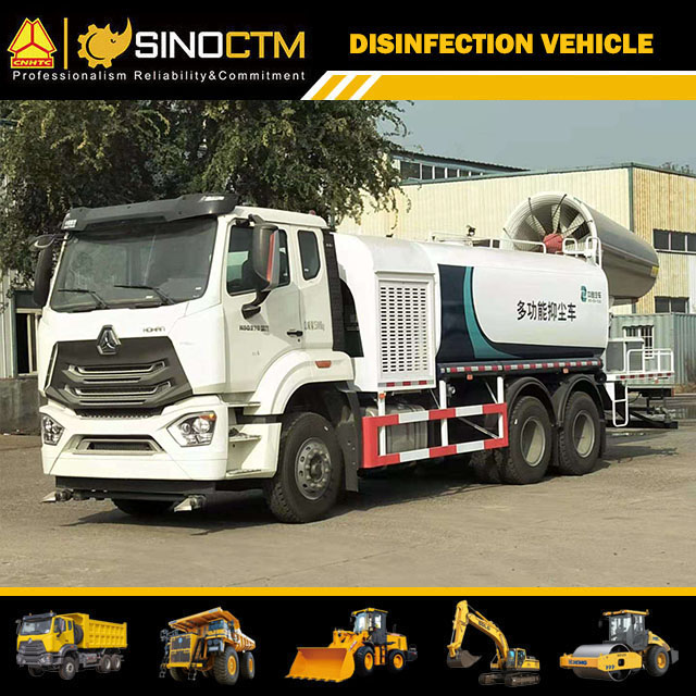 SINOTRUK HOWO NX 6X4 Disinfection Vehicle Truck 15cbm