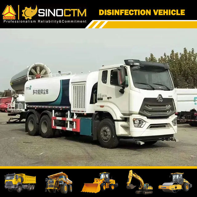 SINOTRUK HOWO NX 6X4 Disinfection Vehicle Truck 15cbm