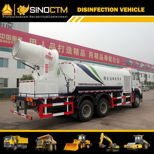 SINOTRUK HOWO NX 6X4 Disinfection Vehicle Truck 15cbm