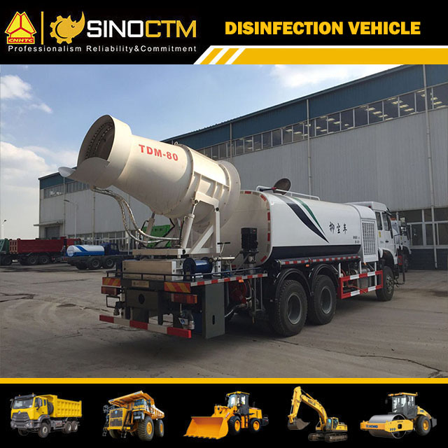SINOTRUK HOWO NX 6X4 Disinfection Vehicle Truck 15cbm