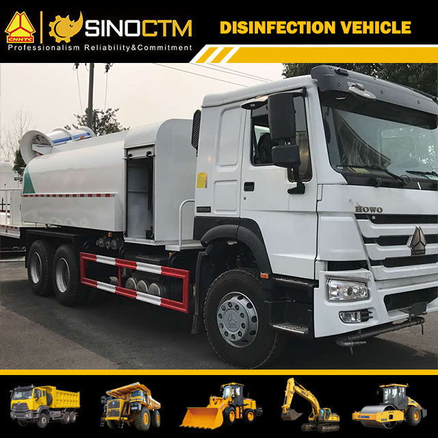 SINOTRUK HOWO Disinfection Vehicle Truck 16cbm