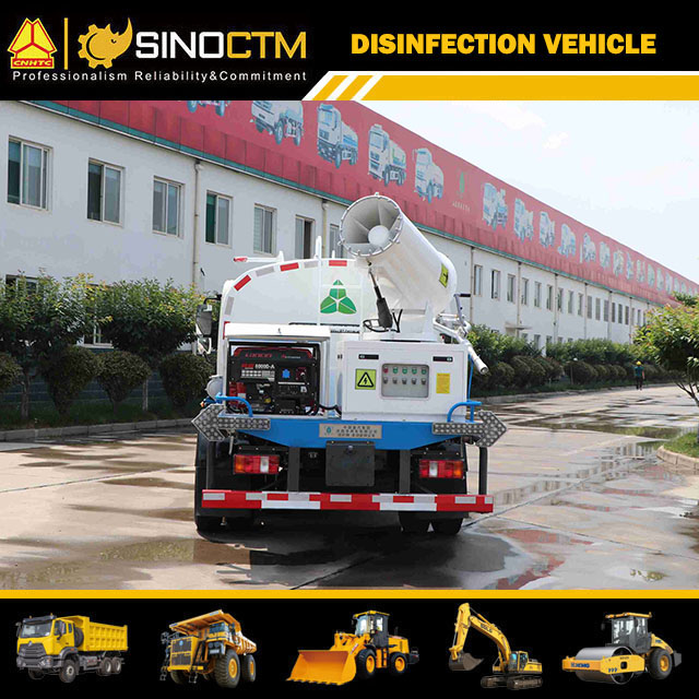 SINOTRUK HOWO DISINFECTION VEHICLE LIGHT TRUCK 5cbm sale