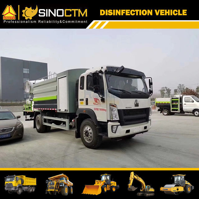 SINOTRUK HOWO DISINFECTION VEHICLE LIGHT TRUCK 6cbm