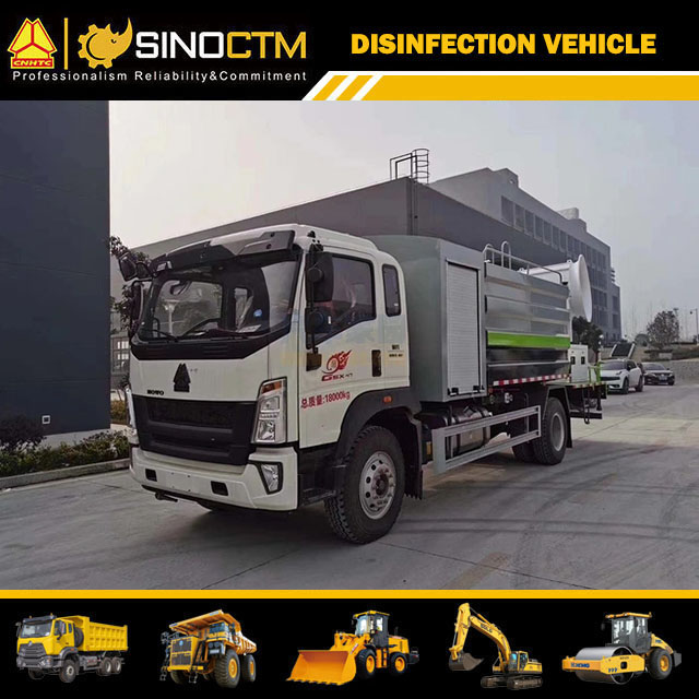 SINOTRUK HOWO DISINFECTION VEHICLE LIGHT TRUCK 6cbm