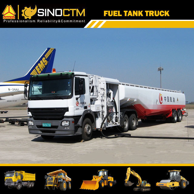 Jet Fuel Fuel Tank Truck For Airport With Step 45cbm 45000L for sale