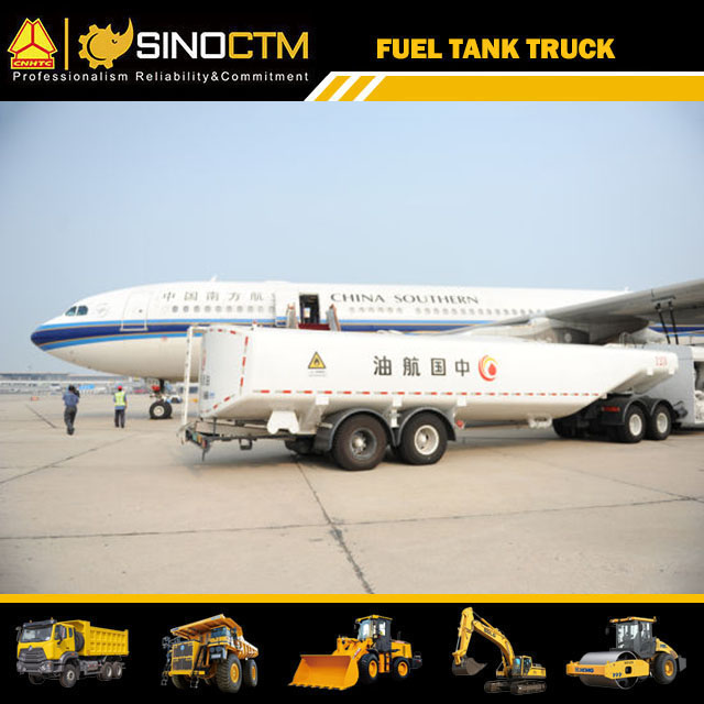 Jet Fuel Fuel Tank Truck For Airport With Step 45cbm 45000L for sale