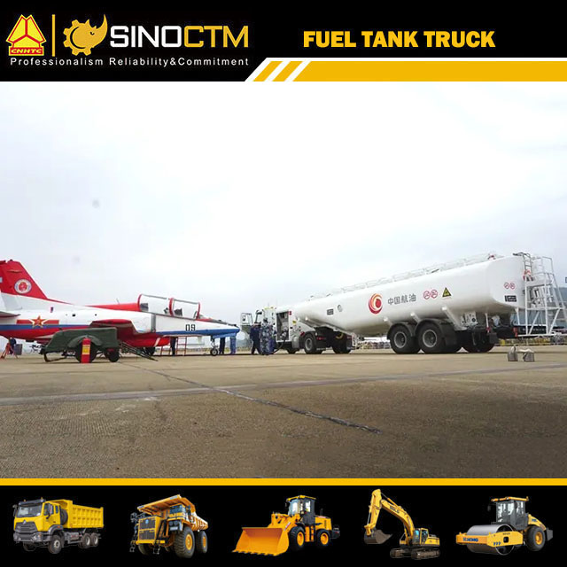 Jet Fuel Fuel Tank Truck For Airport With Step 45cbm 45000L for sale