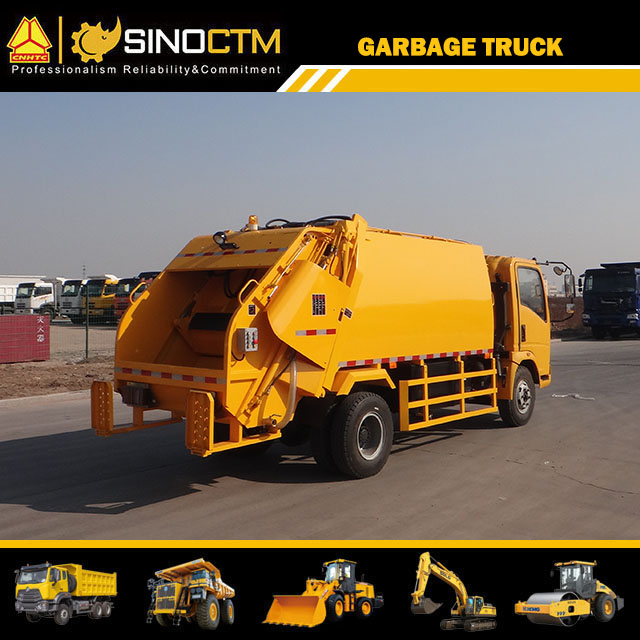Sinotruk HOWO 4X2 6cbm 8 Cbm 10cbm Garbage Truck price