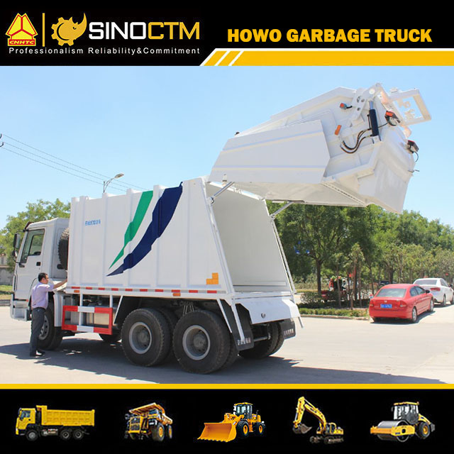 SINOTRUK HOWO 6X4 Garbage Truck 20cbm price