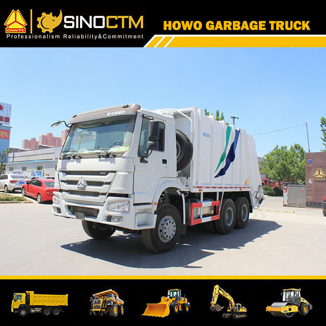 SINOTRUK HOWO 6X4 Garbage Truck 20cbm price