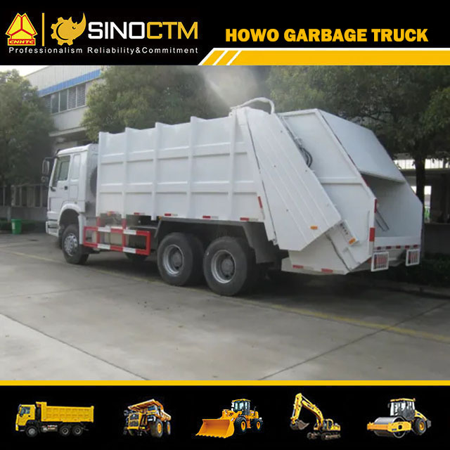 SINOTRUK HOWO 6X4 Garbage Truck 20cbm price