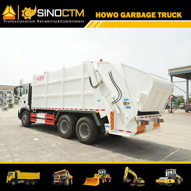 Sinotruk HOWO 24cbm Refuse Truck, Compressed Garbage Truck