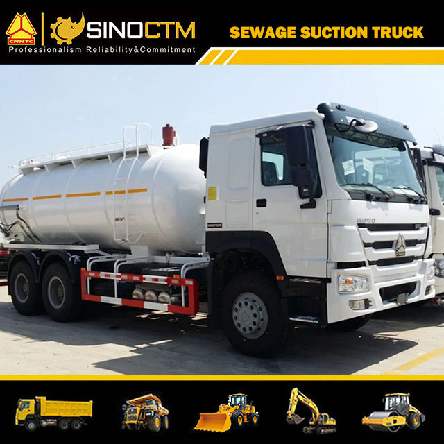 Sinotruk HOWO Large Volume 15000L 18000L Vacuum Sewage Suction Jetting Truck