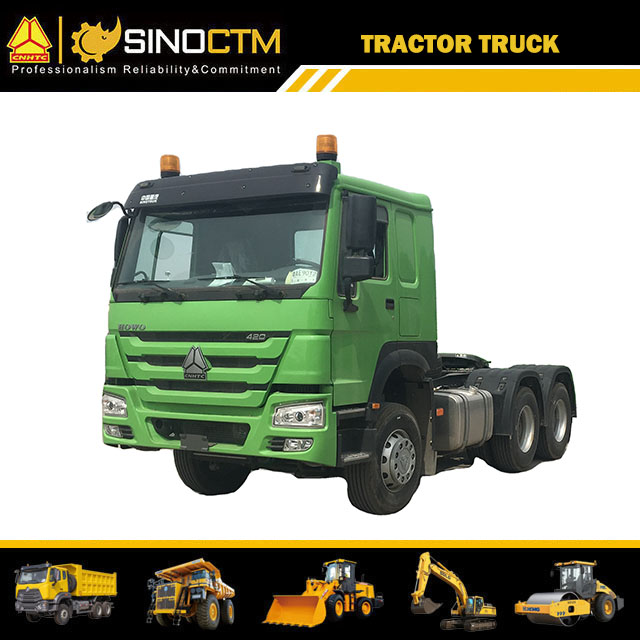 Sinotruck 400HP 6X4 10 Wheeler 6X4 Tractor Truck Head Prime Mover for Sale