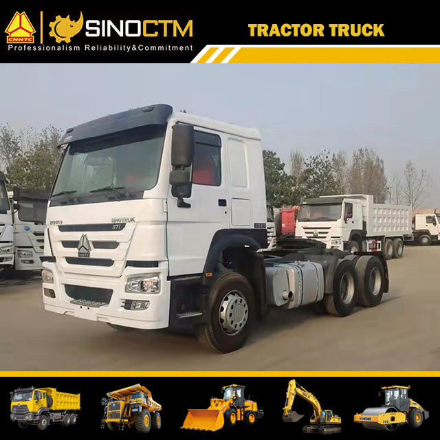 Sinotruck 400HP 6X4 10 Wheeler 6X4 Tractor Truck Head Prime Mover for Sale