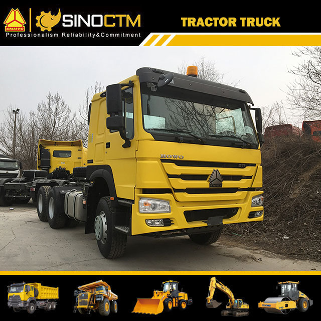 Sinotruck 400HP 6X4 10 Wheeler 6X4 Tractor Truck Head Prime Mover for Sale