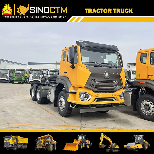 Prime Mover 10 Wheeler 6X4 Sinotruk HOWO Tractor Head Truck