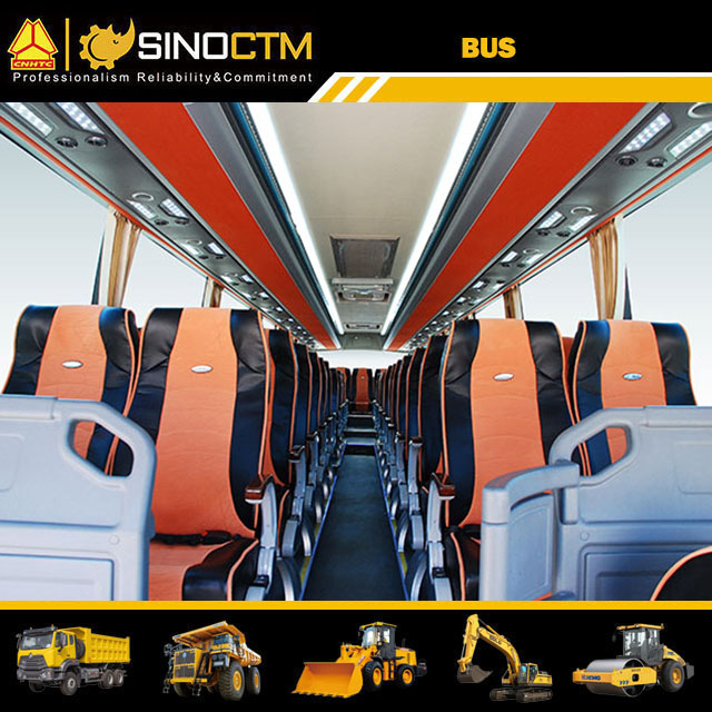 hot sell luxury city 56 Seats Diesel Engine Bus Coach