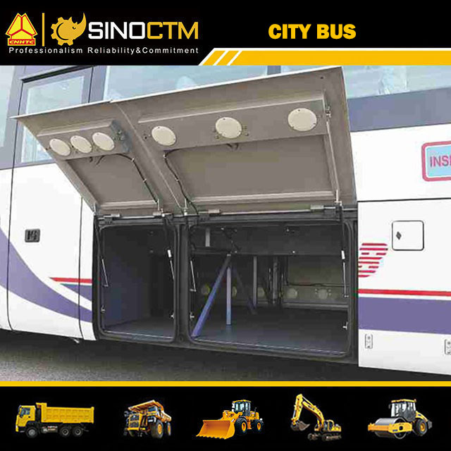 Chinese Made City Bus with 24-63 Passengers Capacity