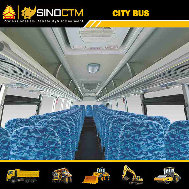 Chinese Made City Bus with 24-63 Passengers Capacity