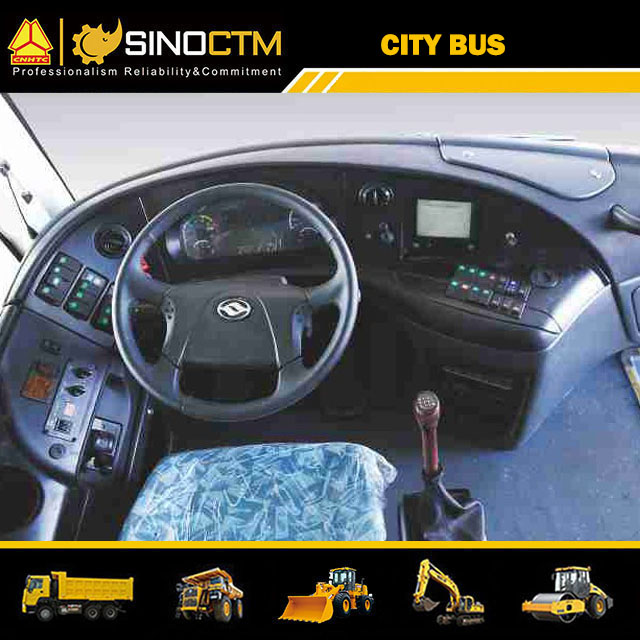 Chinese Made City Bus with 24-63 Passengers Capacity