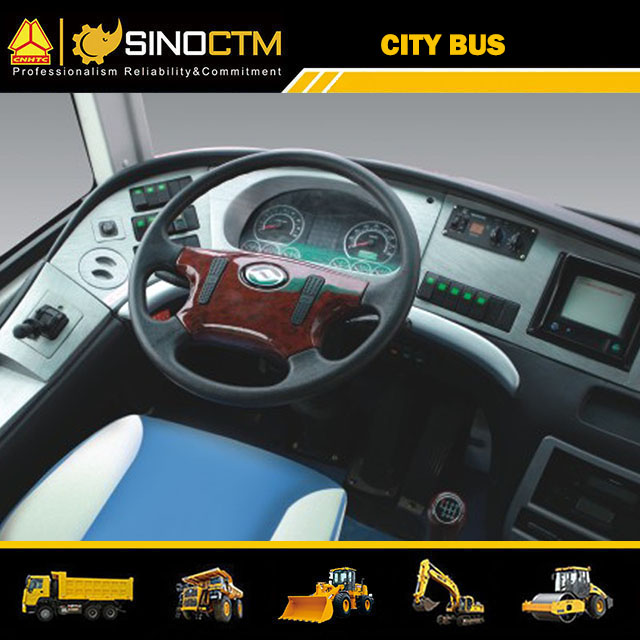 Intercity Bus with 47+1 Comfort Soft Seats for Long Distance Transportation
