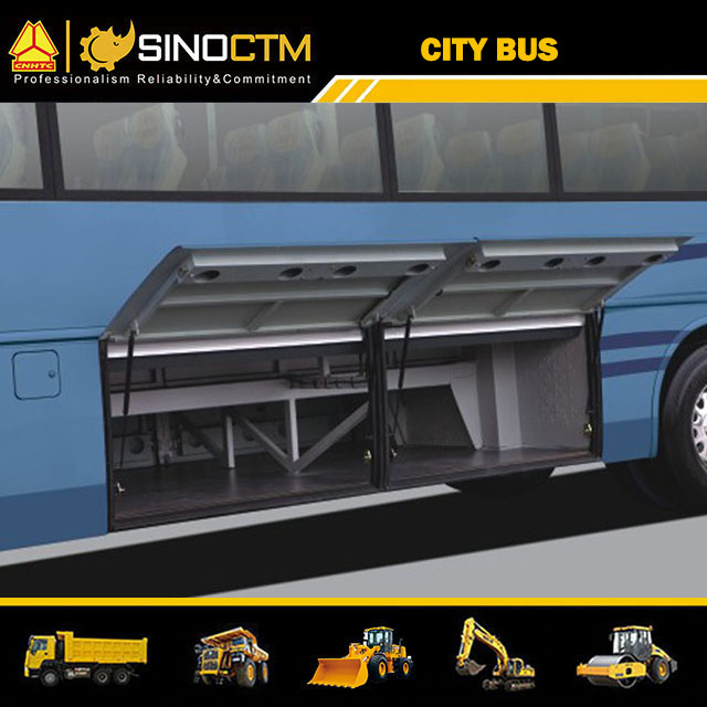Intercity Bus with 47+1 Comfort Soft Seats for Long Distance Transportation