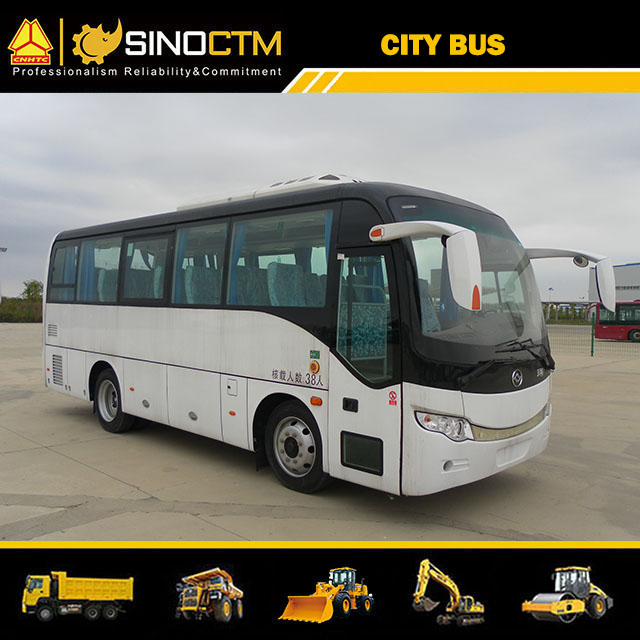 8.0m Medium-Sized Chinese Made City Bus with 33 Passengers Capacity