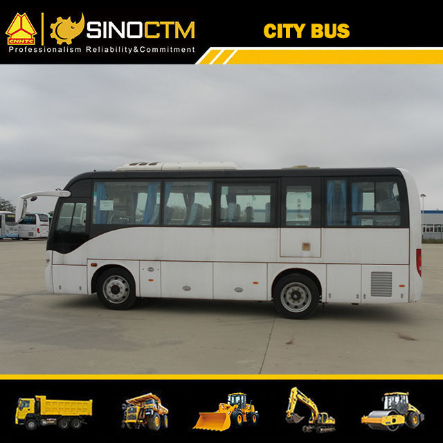 8.0m Medium-Sized Chinese Made City Bus with 33 Passengers Capacity