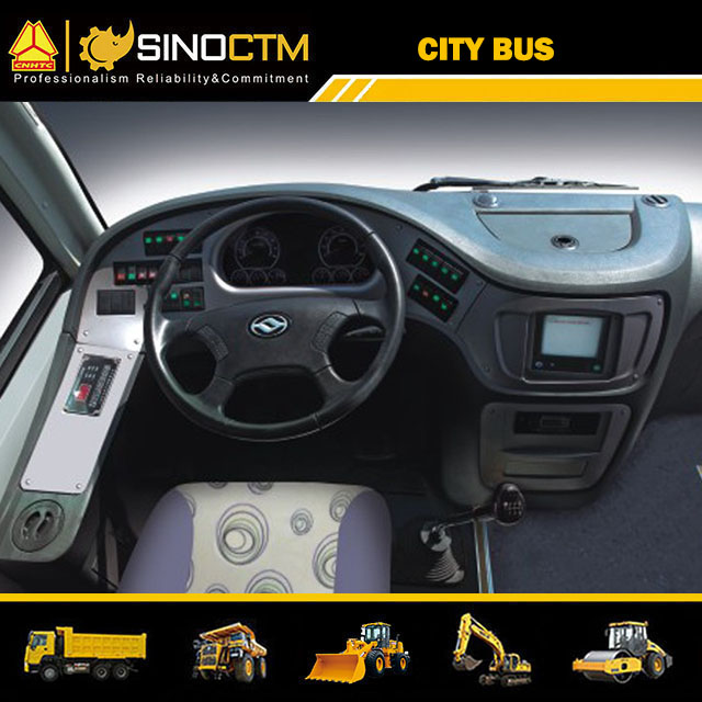 8.5m Chinese Made City Bus with 37+1 Passengers Capacity