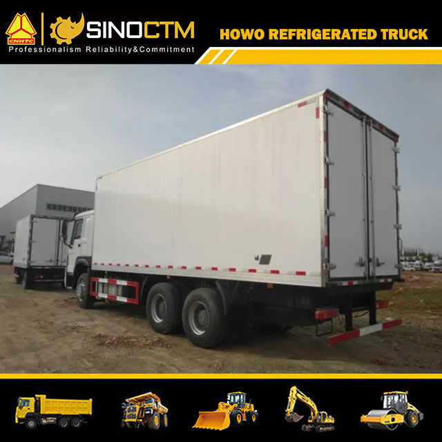 Sinotruk HOWO 6X4 America Thermo King or Carrier Freezer Cooling Refrigerated Refrigerator Truck