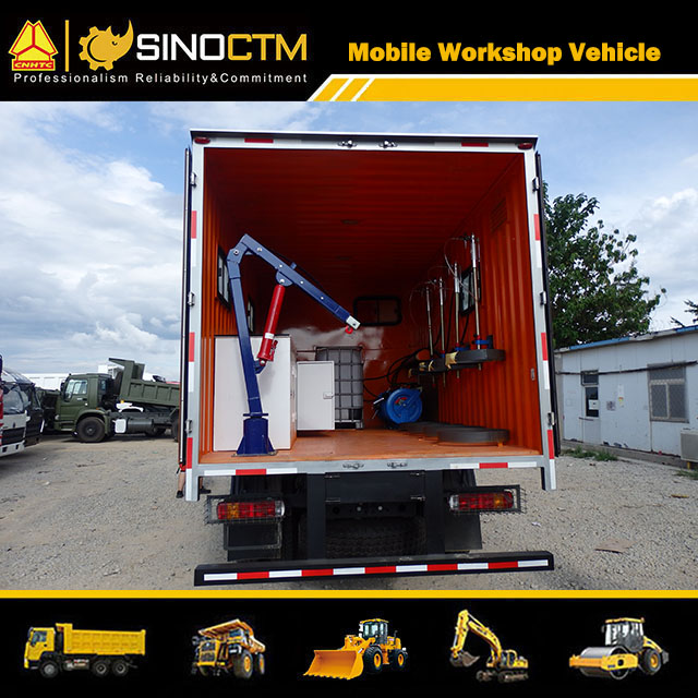 HOWO Mobile Workshop Vehicle 4x2 Price