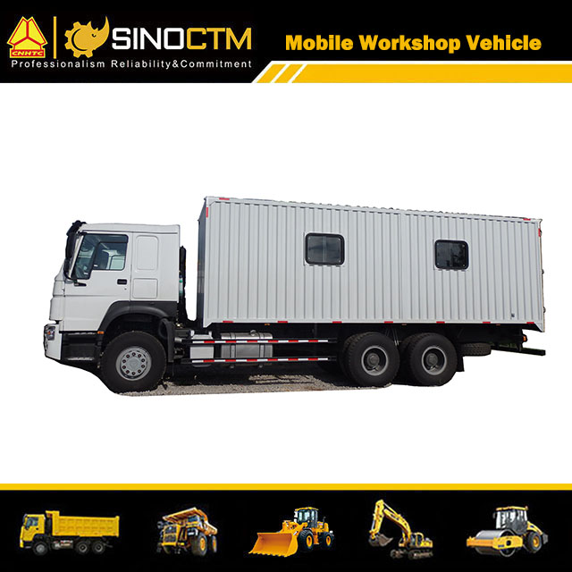 HOWO Mobile Workshop Vehicle 6x4 for sale