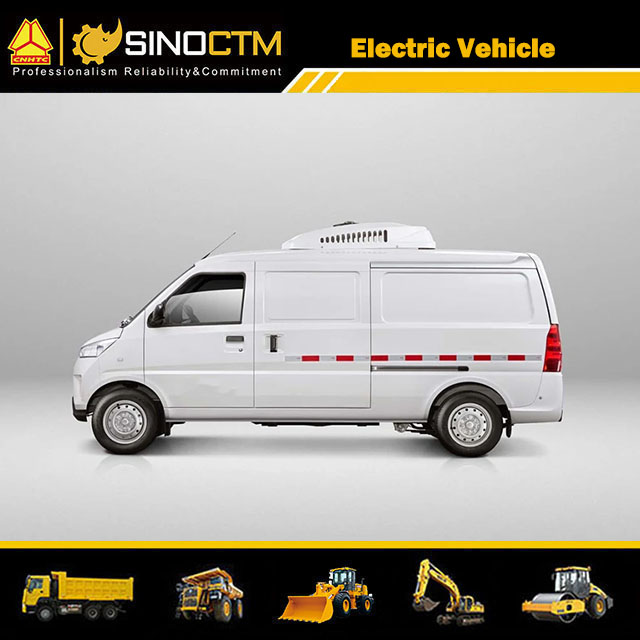 Mini Electric Refrigerator Van Refrigerating Vehicle Fresh Goods Delivery