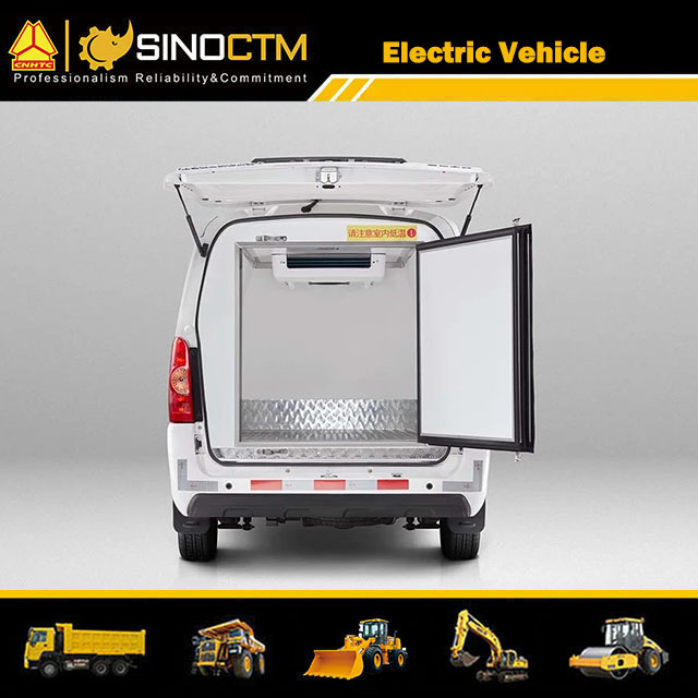 Mini Electric Refrigerator Van Refrigerating Vehicle Fresh Goods Delivery