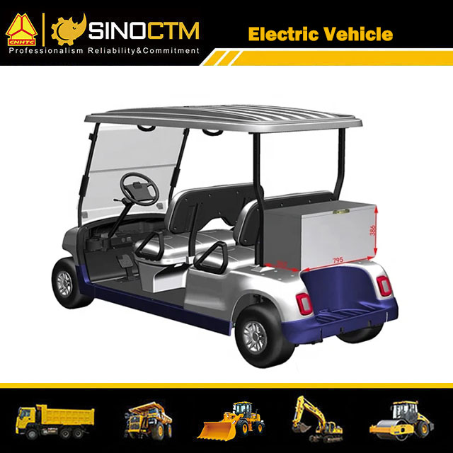 2, 4 Seats All Aluminum Body Wuling Electric Car Golf with CE Certification