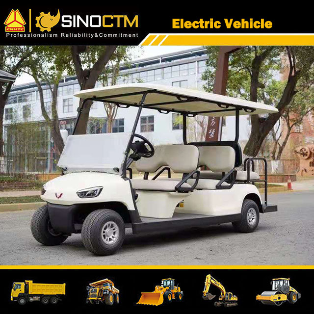 2, 4 Seats All Aluminum Body Wuling Electric Car Golf with CE Certification