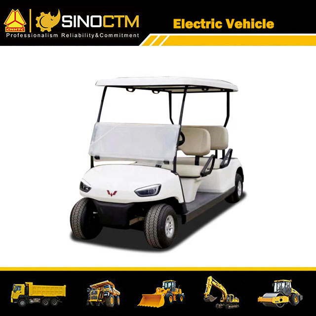 2, 4 Seats All Aluminum Body Wuling Electric Car Golf with CE Certification
