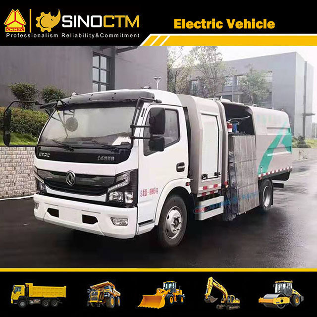  Electric Road Guardrail Cleanout Vehicle  4 CBM
