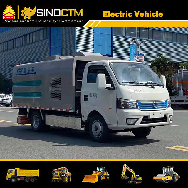 Electric Vacuum Sweeper Truck 3.5CBM