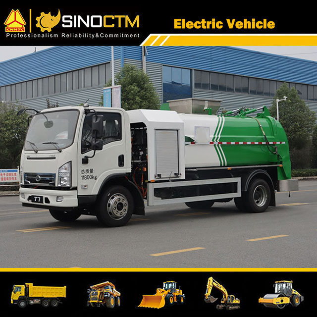 7cbm Hermetic Side Loading Kitchen Food Waste Garbage Truck