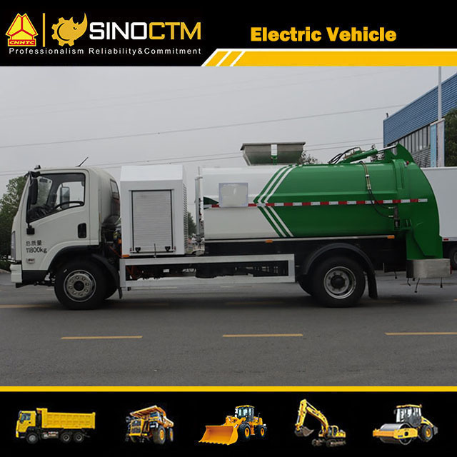 7cbm Hermetic Side Loading Kitchen Food Waste Garbage Truck
