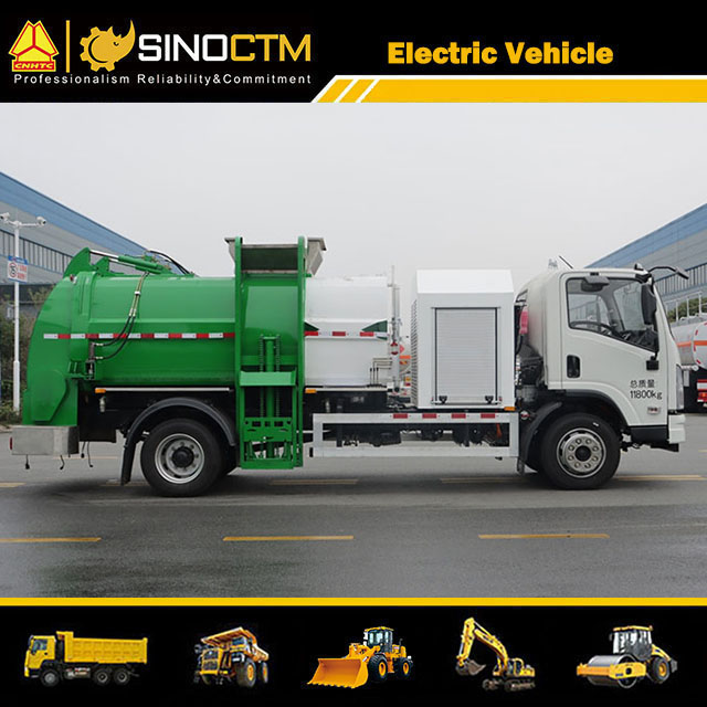 7cbm Hermetic Side Loading Kitchen Food Waste Garbage Truck