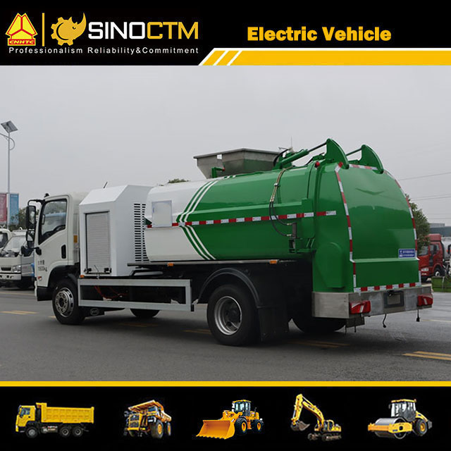 7cbm Hermetic Side Loading Kitchen Food Waste Garbage Truck