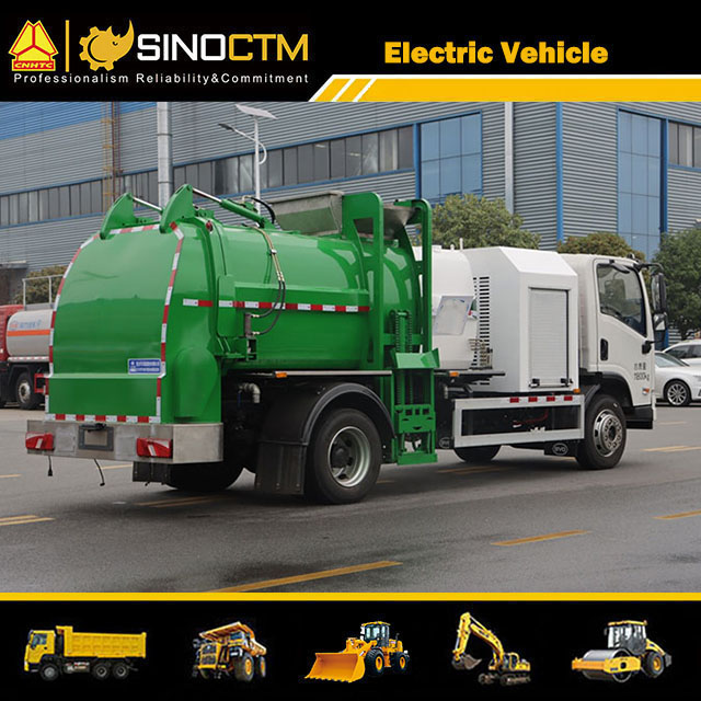 7cbm Hermetic Side Loading Kitchen Food Waste Garbage Truck