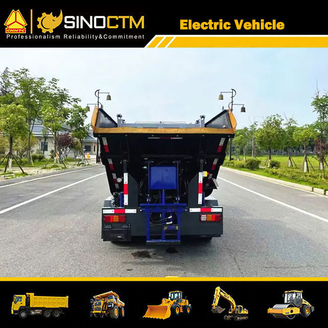 1.5t Lifting Capacity Hook Arm Garbage Container Truck