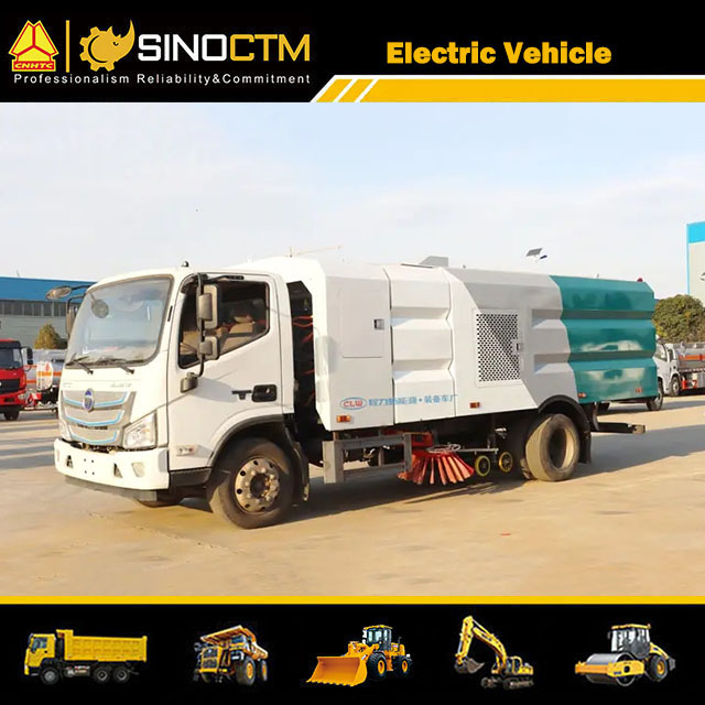 Road Cleaning Vehicles Road Washer Street Flusher Sweeper Truck